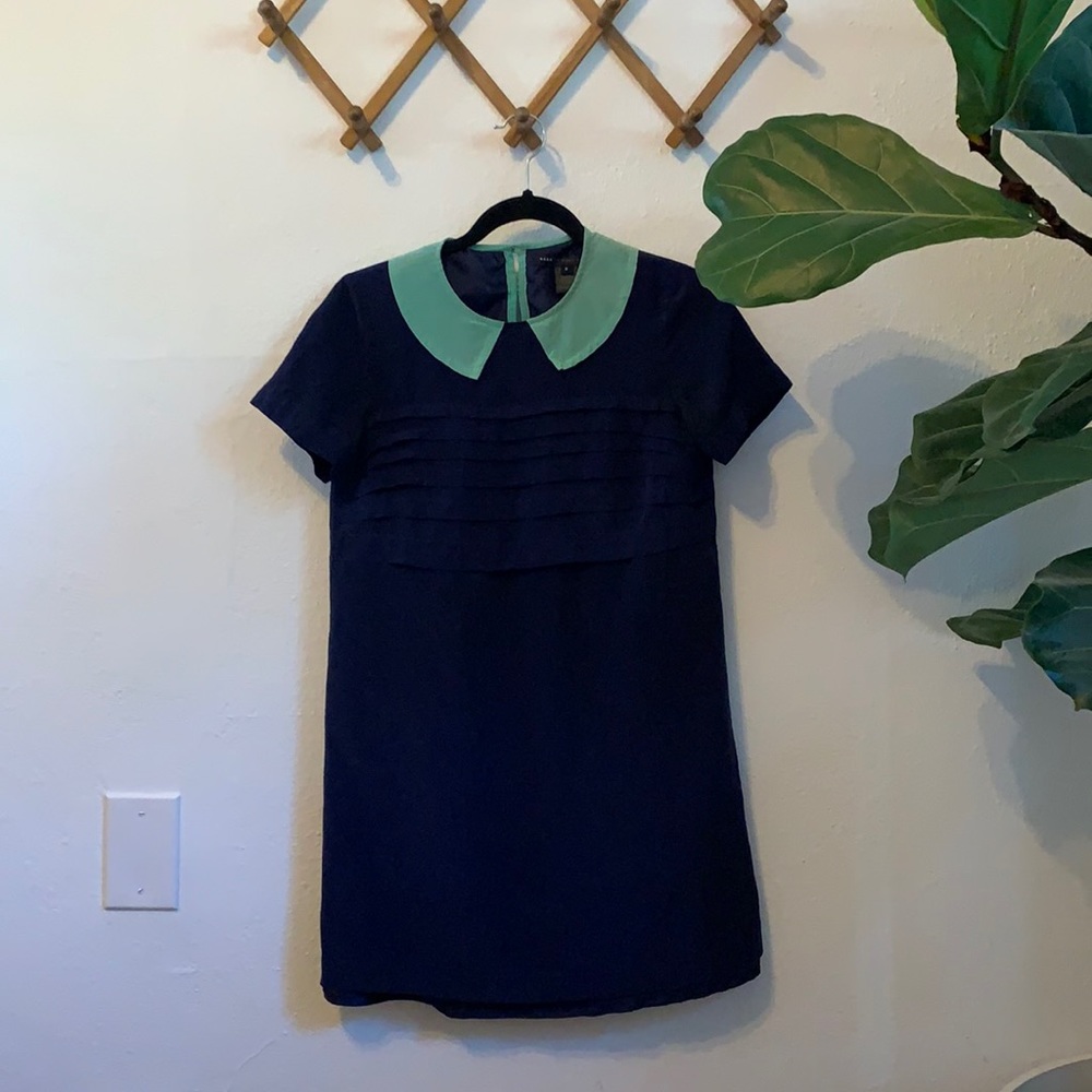 Marc by Marc Jacobs silk shift mini dress